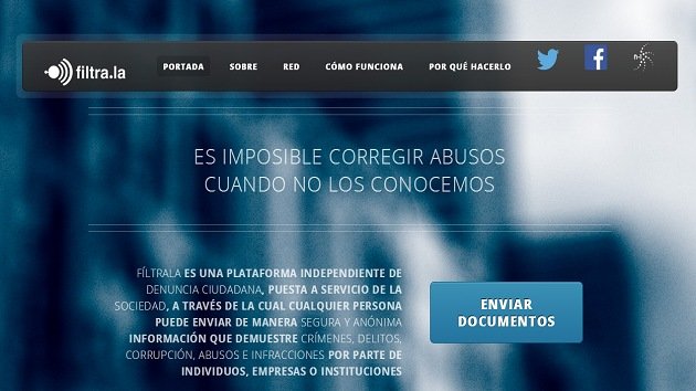 WikiLeaks a la hispana: lanzan Filtra.la, una plataforma para documentos secretos