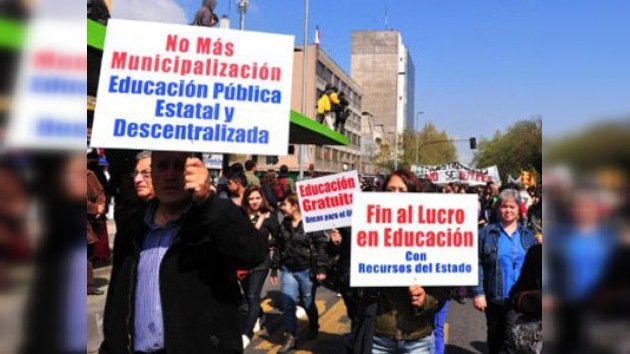 Estudiantes chilenos rompen el diálogo y llaman a una doble jornada de manifestaciones