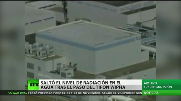 Salta El Nivel De Radiación En El Sistema De Drenaje De Fukushima Tras El Tifón Wipha Rt 1980