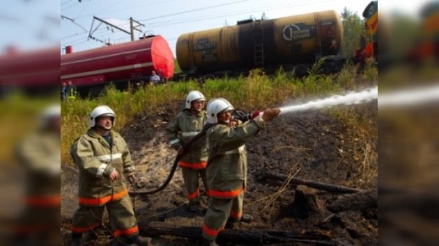 Una aldea rusa de 433 casas, reducida a cenizas por un incendio forestal