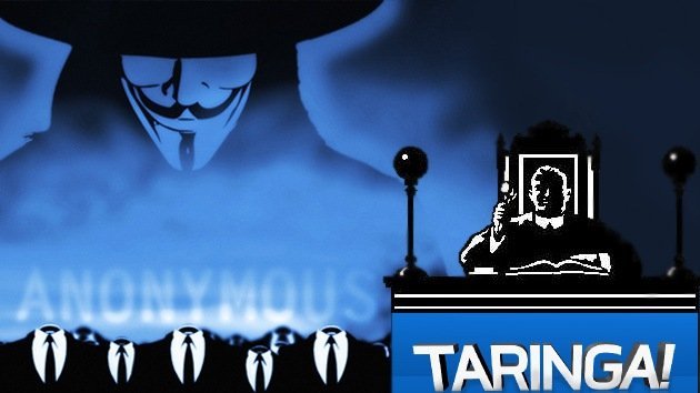 Anonymous ataca sitios oficiales argentinos en defensa de Taringa!