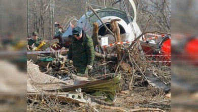 Primer grupo polaco acude a su triste misión en Moscú
