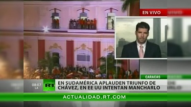 Presidentes latinoamericanos felicitan a Chávez por su victoria