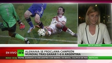 Alemania levanta su cuarta Copa del Mundo en el estadio de Maracaná