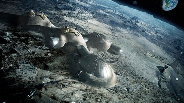 Video: Una espectacular base lunar será construida por robots con impresoras 3D