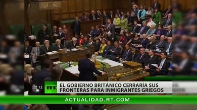 Reino Unido podría cerrar su frontera a los inmigrantes helenos si Grecia se sale del euro