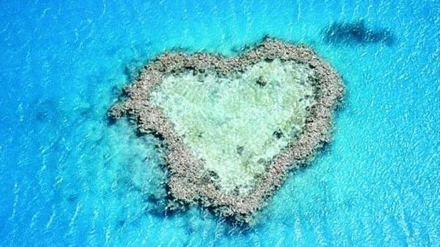 Geografía del amor: lugares del planeta en forma de corazón