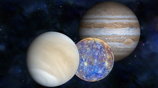 La 'danza planetaria' ilumina el cielo: Júpiter, Venus y Mercurio se marcan un 'baile pegado'
