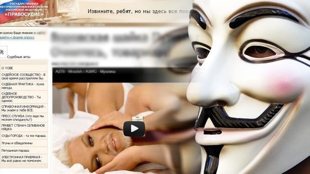 Anonymous ataca la página web de una Corte rusa en apoyo a las Pussy Riot