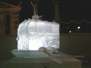 Monumento a la sal y otras obras del escultor ruso Rustam Ismagílov