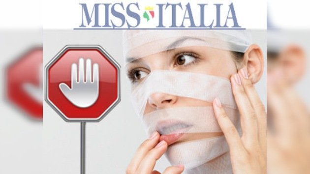 Miss Italia veta a la cirugía plástica y los 'complementos'