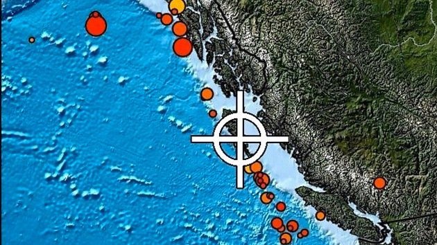 Un sismo de 7,7 grados estremece Canadá