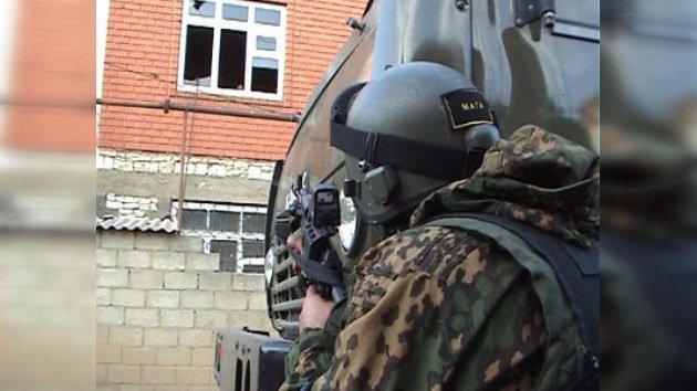 Los policías del Cáucaso Norte, diariamente en la 'línea del frente'