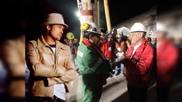 La productora de Brad Pitt planea filmar una película sobre los 33 mineros 