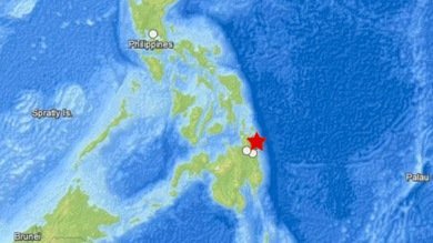 Un sismo de 6,4 grados sacude la parte oriental de Filipinas