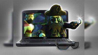 Los portátiles 3D salen a la venta en Europa