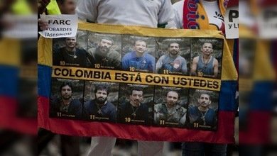 Las FARC liberarán a diez militares y policías a finales de marzo