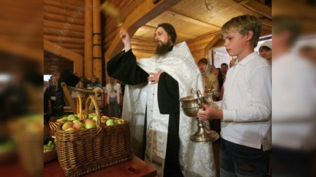 Rusia celebra la Festividad del Señor de la Manzana