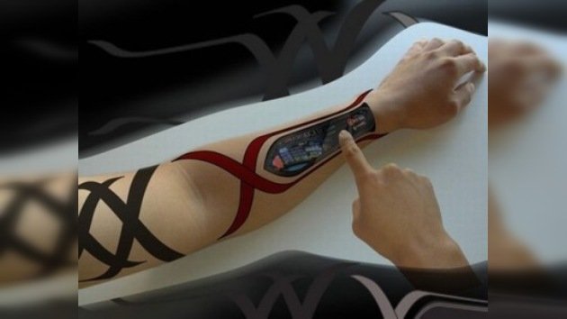 Un tatuaje que reemplazará los dispositivos cotidianos