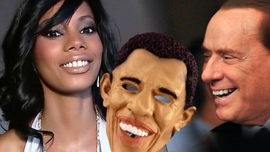 Las prostitutas de Berlusconi se vestían de Obama