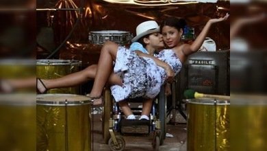 En silla de ruedas y con el corazón en el Carnaval