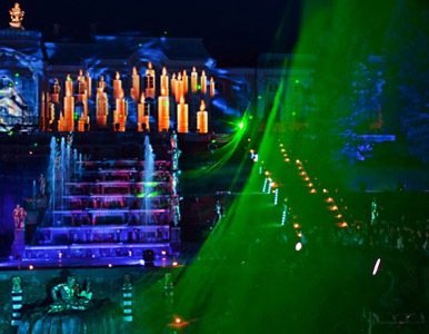 En San Petesburgo tiene lugar grandioso espectáculo en el Palacio de Peterhof