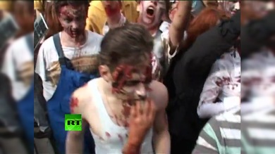 Los Zombis toman San Petersburgo