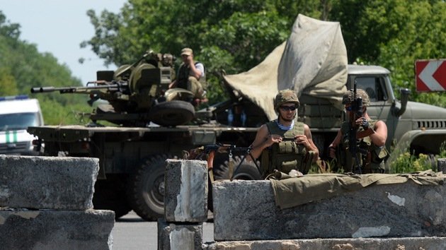Kiev admite oficialmente la participación de extranjeros en el operativo 'antiterrorista'