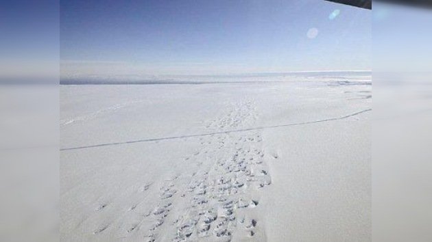 Un pesquero ruso se hunde entre los hielos de la Antártida