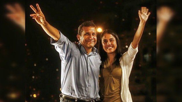 Ollanta Humala canta victoria arropado por el pueblo