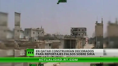 Los combates en Siria se graban en Qatar