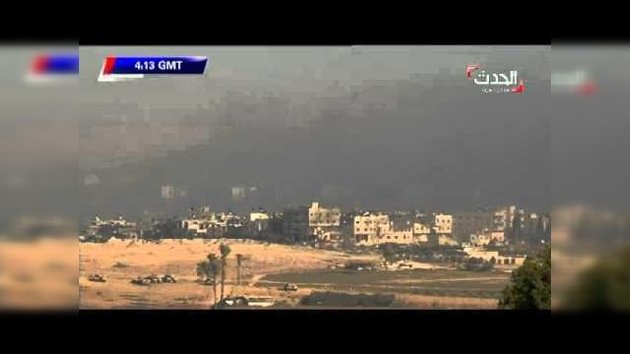 Un ataque letal de Israel arrasa un barrio de Gaza en una hora