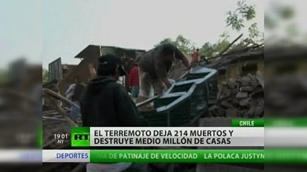 Estudian los daños causados por el devastador terremoto de Chile