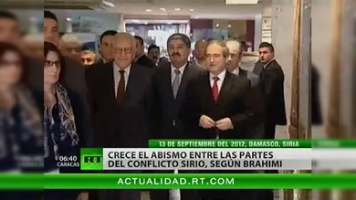 Enviado de paz de la ONU: La crisis de Siria es una "amenaza para el mundo"