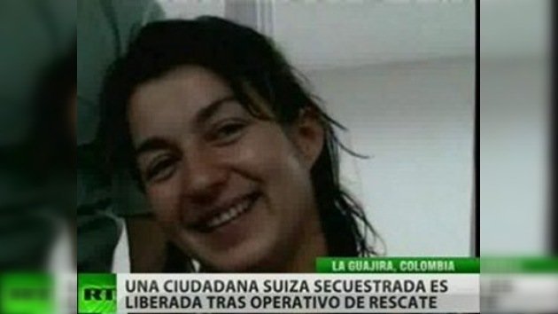 Liberan en Colombia a una ciudadana suiza secuestrada