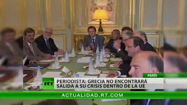 Hollande: "Grecia debe quedarse en la zona euro"