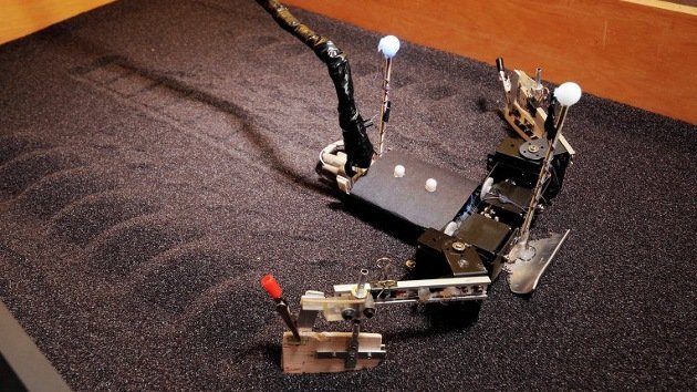 Crean un robot tortuga que puede correr sobre la arena