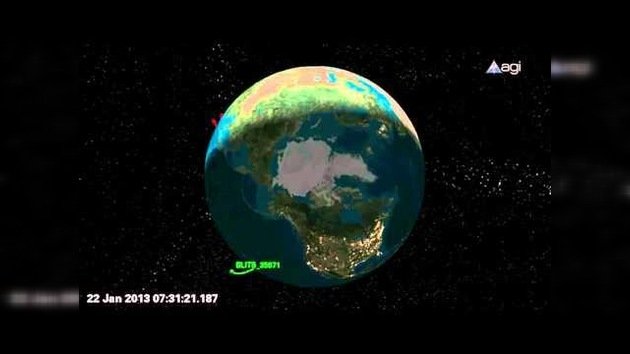 Un satélite ruso chocó con otro chino en la órbita terrestre
