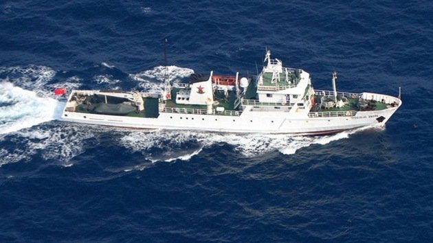 11 patrulleros chinos se dirigen a las islas en disputa con Japón