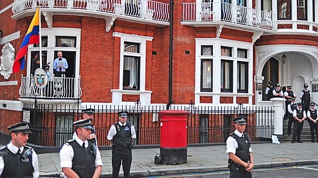 Rusia: amenaza de asalto a la Embajada del Ecuador en Londres queda fuera del marco legal