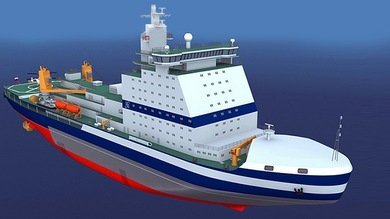 Rusia comienza a construir el rompehielos más potente del mundo