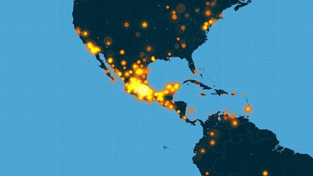 Mapa: La protesta mexicana del #YaMeCansé incendia las redes y da la vuelta al mundo