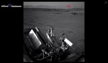 Supuesto ovni captado por Curiosity causa controversia