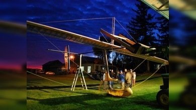 El aeromóvil de propulsión humana realizó su primer vuelo exitoso 