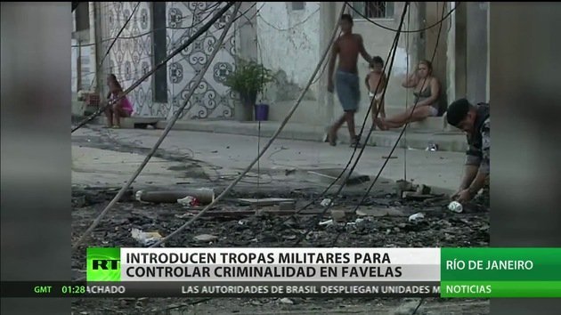 Brasil decide introducir unidades militares en Río de Janeiro