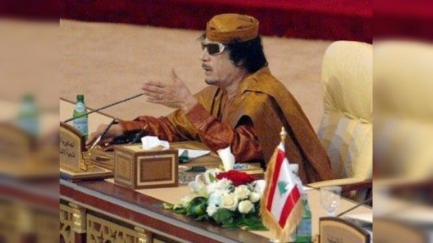 Gaddafi no dirigía a las tropas leales en su lucha contra los rebeldes libios
