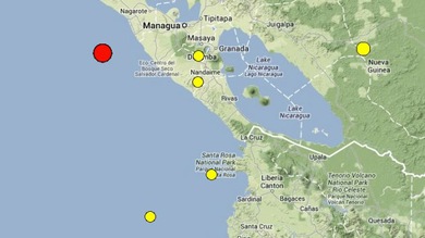Fuerte sismo de 6,6 sacude Centroamérica