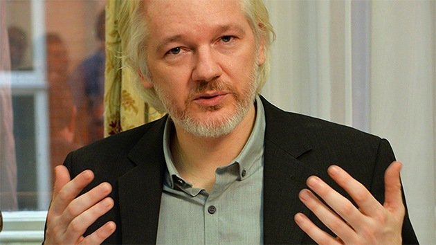 Fotos, Video: El holograma 3D de Assange se cuela en una conferencia en EE.UU.