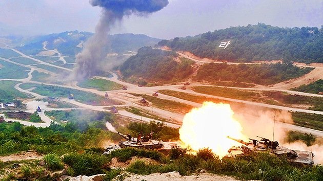 VIDEO: EE. UU. y Corea del Sur realizan los ejercicios militares más grandes de su historia