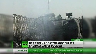 Una cadena de atentados deja seis muertos en Bagdad